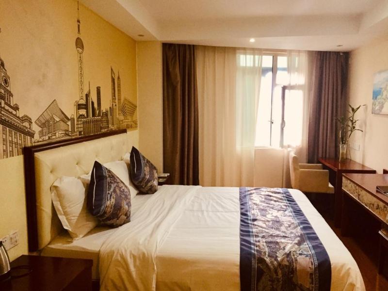 Greentree Inn Guangxi Yulin Jincheng Commercial Building Shell Hotel Exterior foto