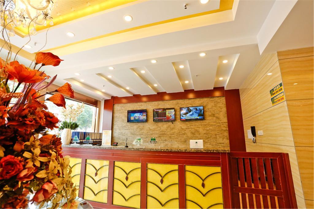 Greentree Inn Guangxi Yulin Jincheng Commercial Building Shell Hotel Exterior foto